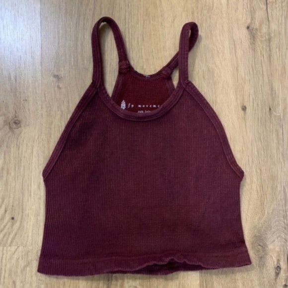 Free People Tops - New Free People ribbed seamless crop tank top M/L